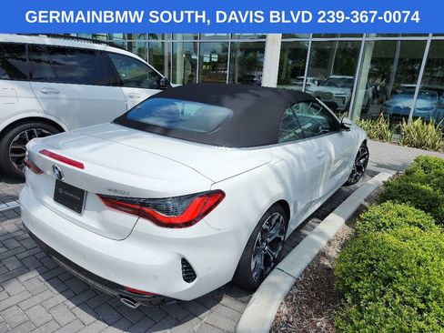 Certified 2025 BMW 430i Convertible w/ Premium Package RWD image 6