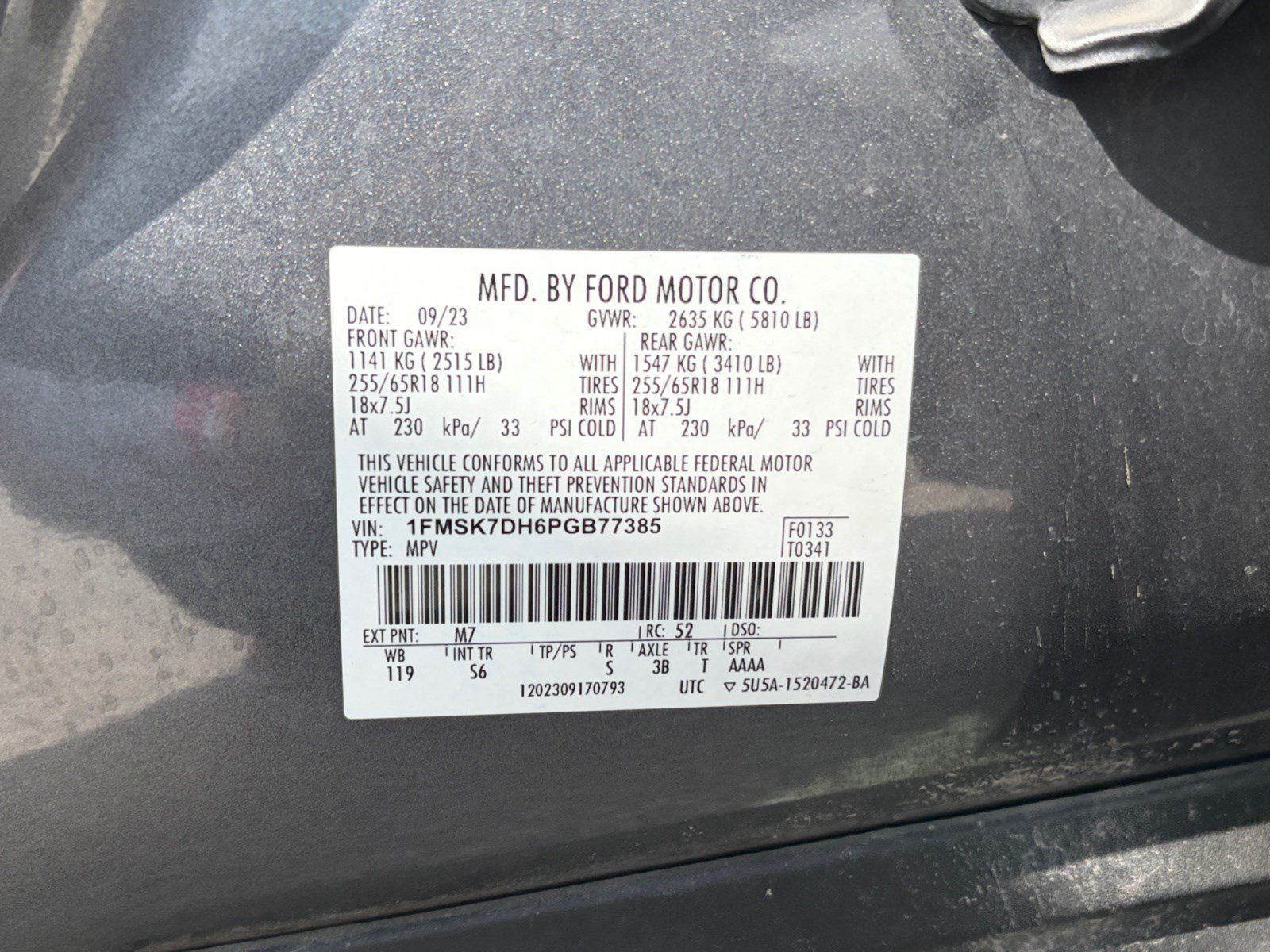 Used 2023 Ford Explorer XLT w/ Equipment Group 202A RWD image 25