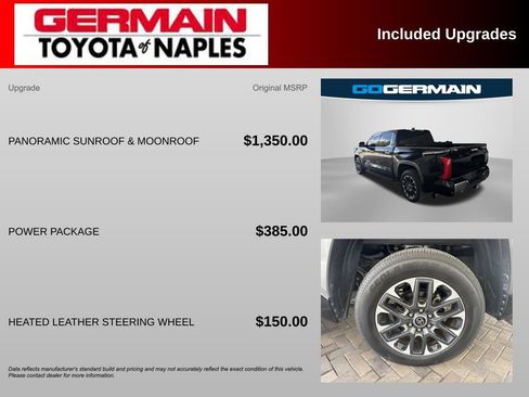 Used 2023 Toyota Tundra Limited w/ Power Package RWD image 4