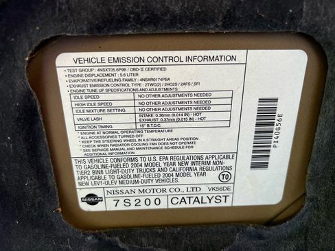 Used 2004 Nissan Titan SE AWD/4WD image 47