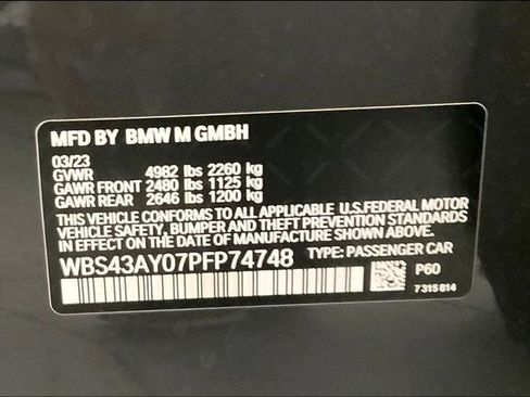 Used 2023 BMW M3 Competition w/ M Carbon Exterior Package AWD/4WD image 13