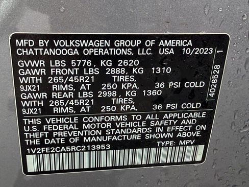 Used 2024 Volkswagen Atlas Cross Sport SEL Premium R-Line AWD/4WD image 28