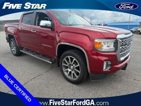 Used 2021 GMC Canyon Denali RWD image 1