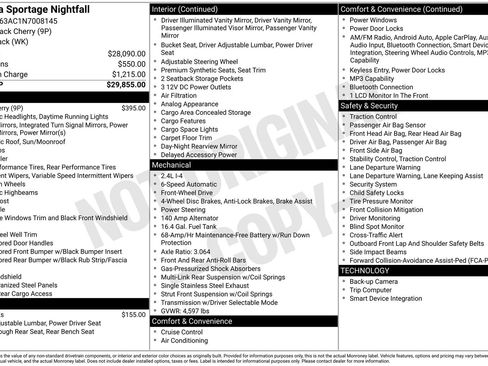 Certified 2022 Kia Sportage Nightfall Edition image 28