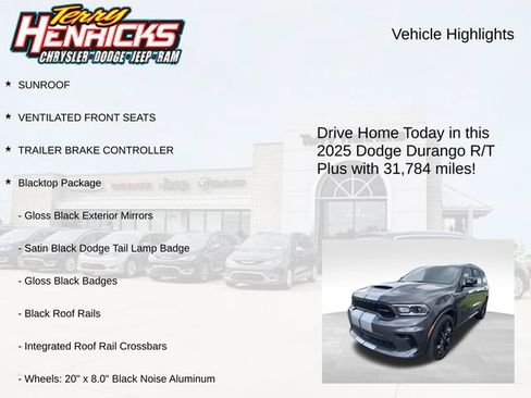 Used 2025 Dodge Durango R/T AWD/4WD image 4