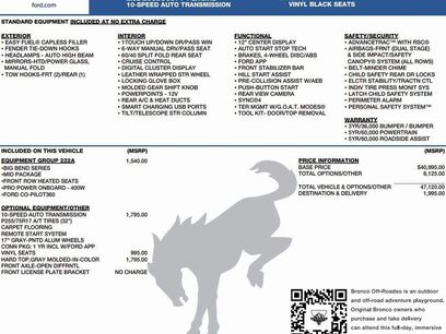 New 2026 Ford Bronco Big Bend