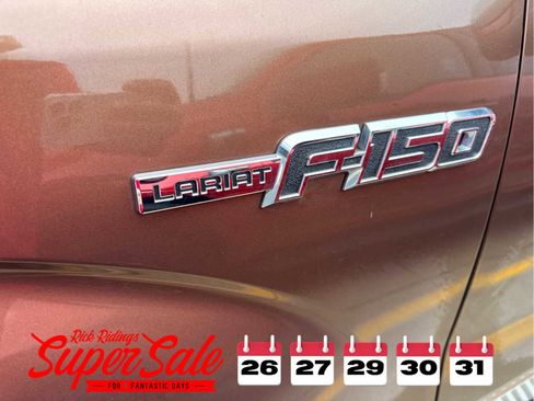 Used 2012 Ford F150 Lariat w/ Lariat Chrome Pkg image 2