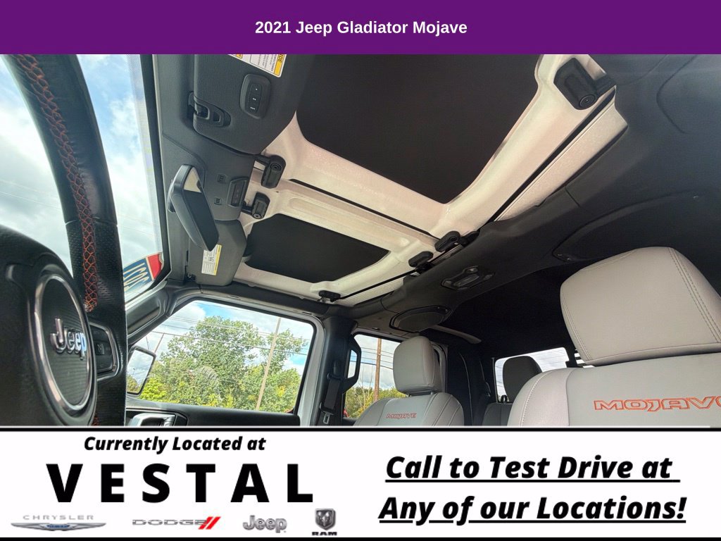 Used 2021 Jeep Gladiator Mojave w/ Dual Top Group AWD/4WD image 16