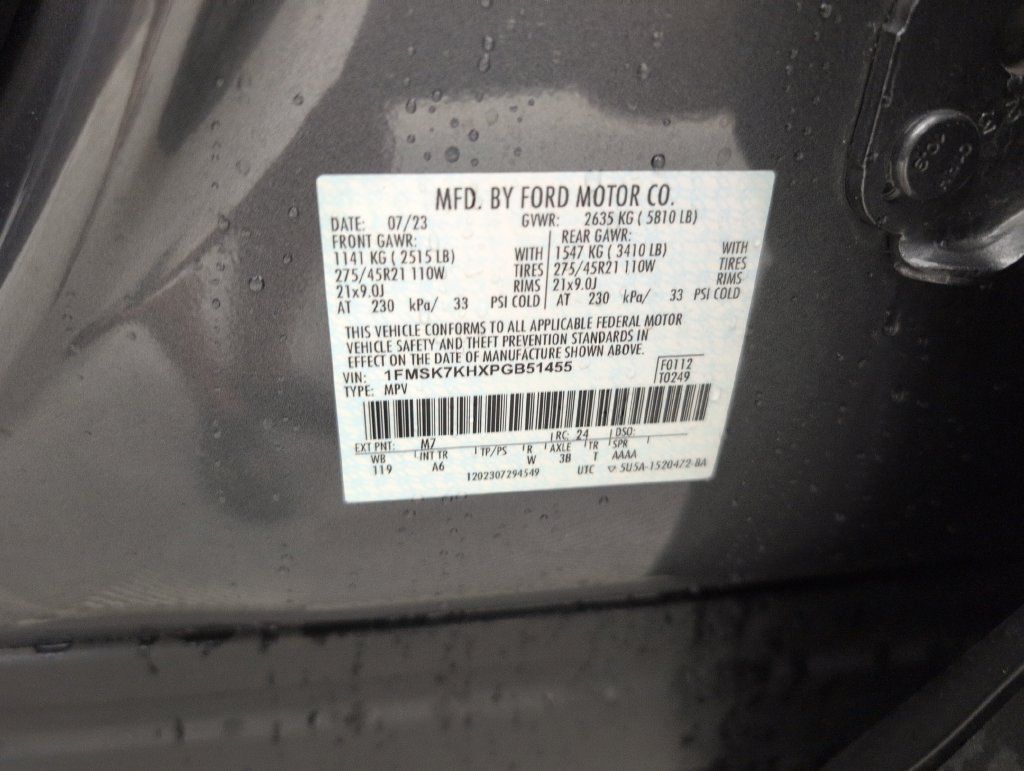 Used 2023 Ford Explorer ST-Line w/ Class IV Trailer Tow Package RWD image 44
