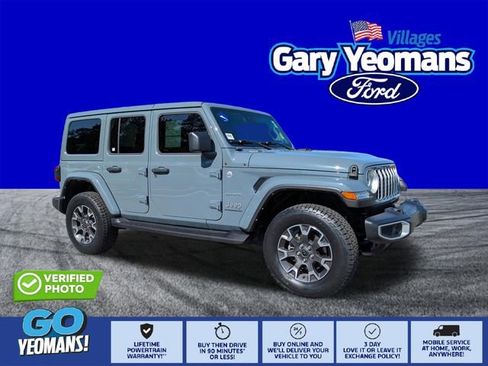 Used 2024 Jeep Wrangler Unlimited Sahara AWD/4WD image 1