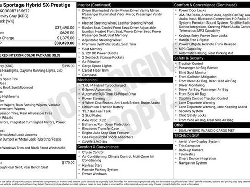 Used 2024 Kia Sportage SX Prestige image 1