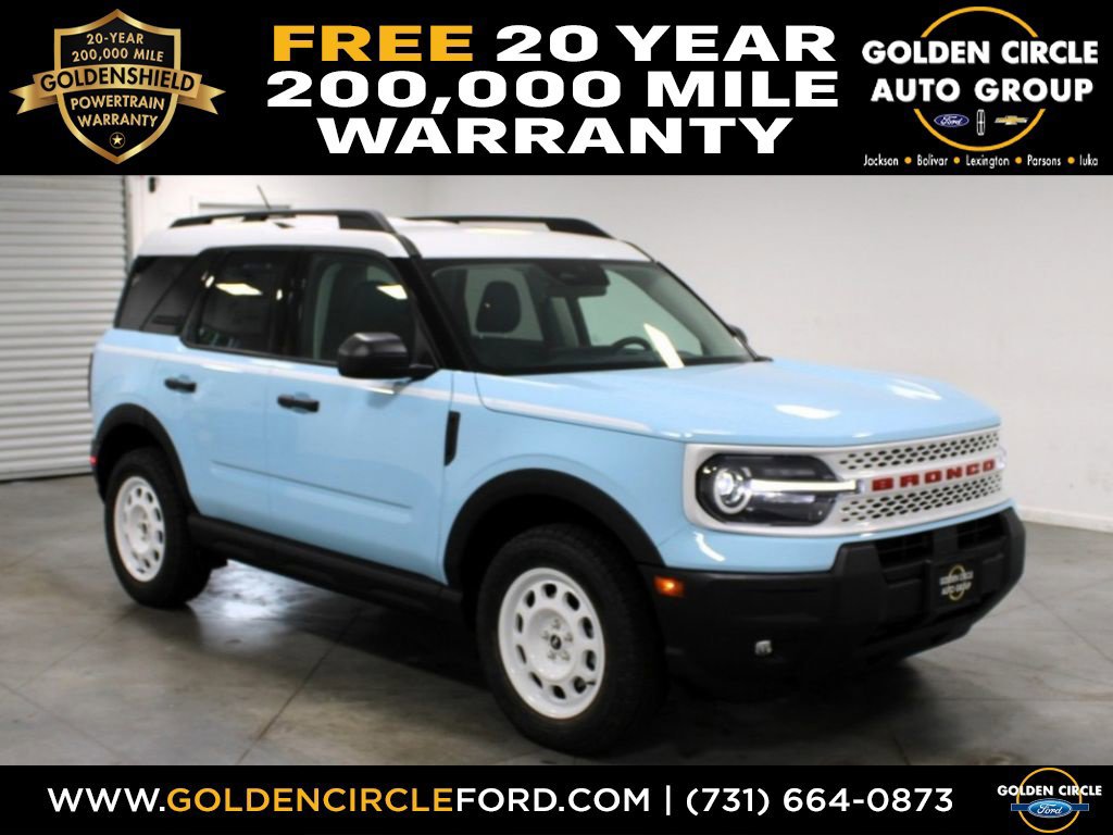 New 2026 Ford Bronco Sport Heritage w/ Convenience Package AWD/4WD 360° Tour