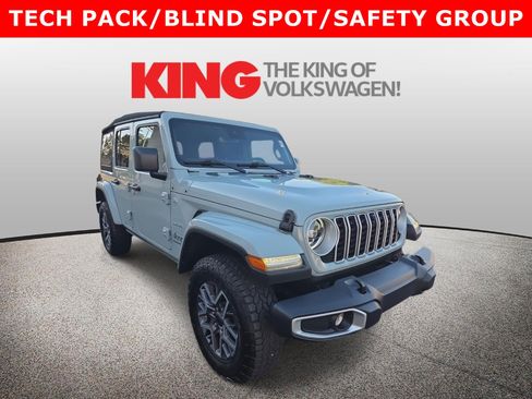 Used 2024 Jeep Wrangler Sahara w/ Technology Group image 1