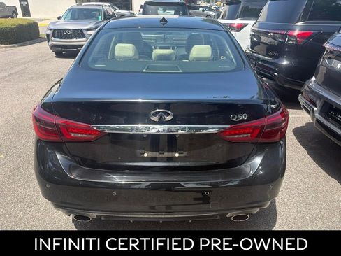 Certified 2023 INFINITI Q50 Luxe w/ Cargo Package RWD image 10