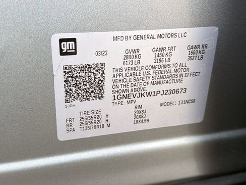 Used 2023 Chevrolet Traverse RS w/ LPO, Floor Liner Package AWD/4WD image 35