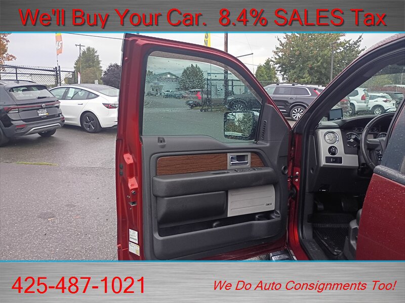 Used 2014 Ford F150 Lariat w/ Equipment Group 502A Luxury AWD/4WD image 9