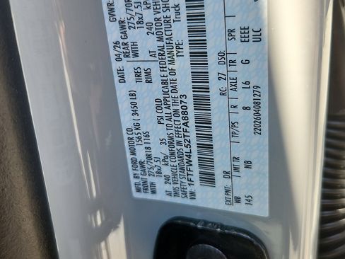 New 2026 Ford F150 Tremor AWD/4WD image 19