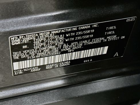 Used 2025 Toyota RAV4 XLE Premium w/ Weather Package AWD/4WD image 12