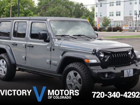 Used 2019 Jeep Wrangler Unlimited Sport S AWD/4WD image 2