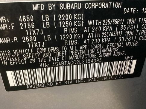 Used 2020 Subaru Outback Premium image 15