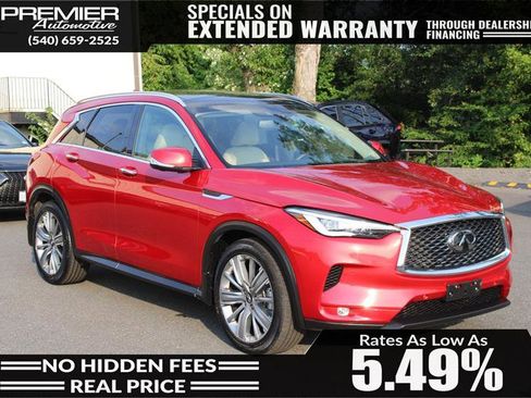 Used 2022 INFINITI QX50 Sensory image 1