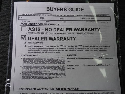 Used 2020 RAM 1500 Big Horn image 47