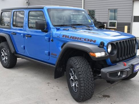Used 2021 Jeep Wrangler Unlimited Rubicon w/ Cold Weather Group AWD/4WD image 3