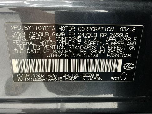 Used 2018 Lexus GS 350 F Sport RWD image 50