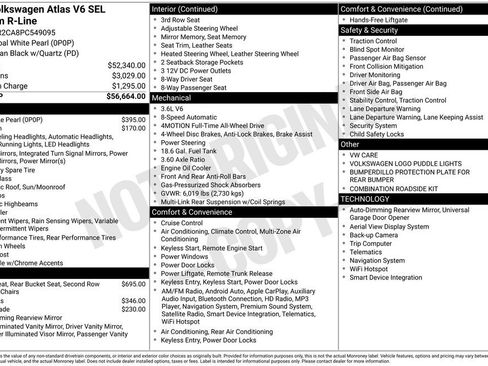 Used 2023 Volkswagen Atlas SEL Premium image 1