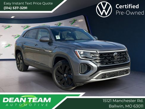 Certified 2025 Volkswagen Atlas Cross Sport SE w/ Panoramic Sunroof Package image 1