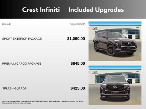 Certified 2026 INFINITI QX80 4WD w/ Sport Exterior Package image 5