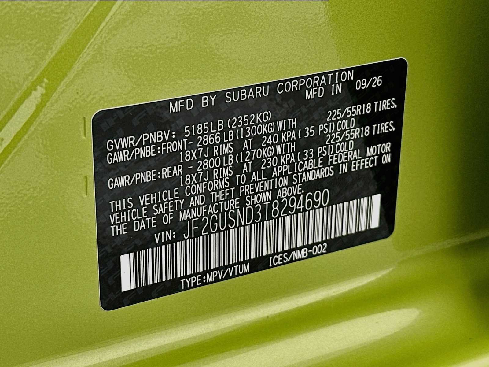 New 2026 Subaru Crosstrek 2.5i Limited AWD/4WD image 29