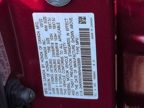 Used 2022 Honda CR-V EX-L image 38