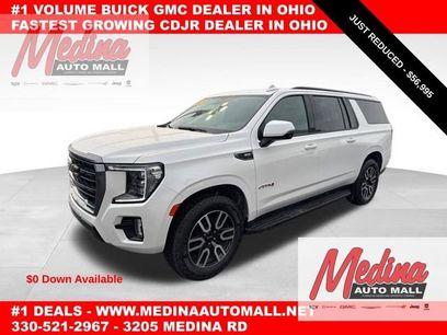 Used 2021 GMC Yukon XL AT4 w/ Rear Media and Nav Package
