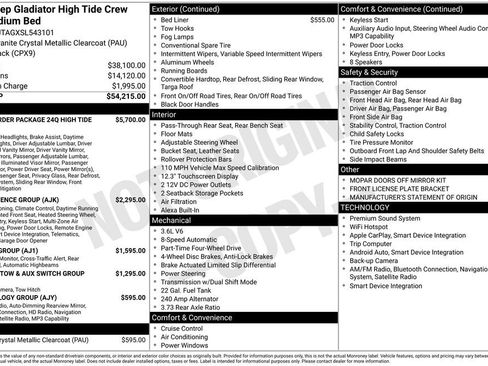 Used 2025 Jeep Gladiator Sport image 5