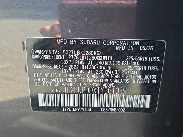 New 2026 Subaru Outback Limited AWD/4WD image 25