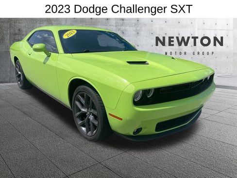 Used 2023 Dodge Challenger SXT w/ Blacktop Package RWD image 1