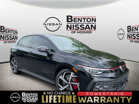 Used 2025 Volkswagen GTI SE w/ SE Leather Seating Package FWD image 1