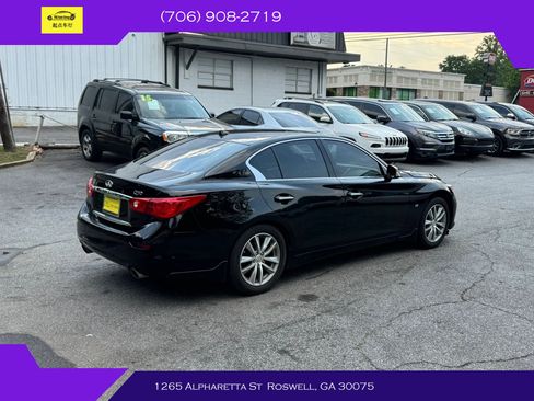 Used 2015 INFINITI Q50 Premium w/ Navigation Package RWD image 4