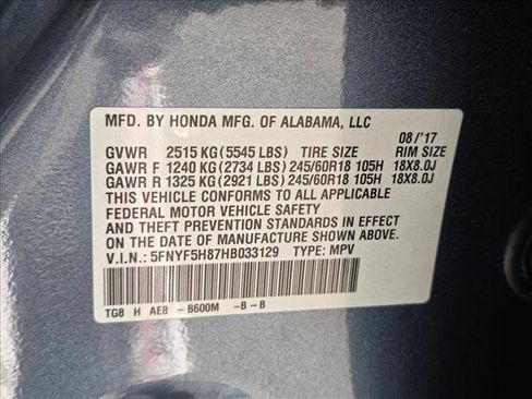 Used 2017 Honda Pilot EX-L image 25