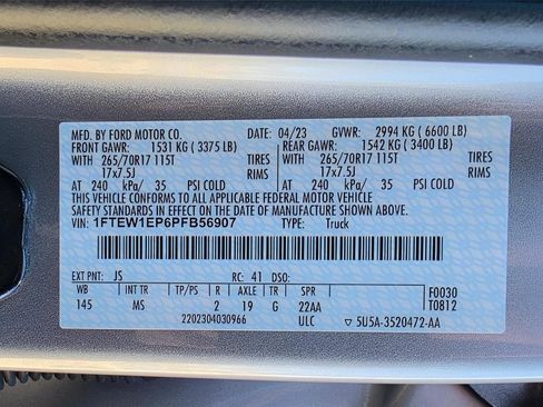 Used 2023 Ford F150 XLT w/ Equipment Group 301A Mid AWD/4WD image 40