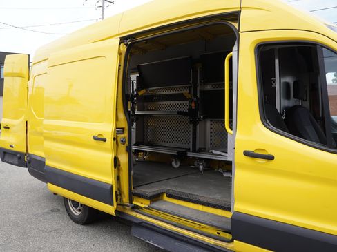 Used 2021 Ford Transit 250 148 High Roof Extended w/ Parcel Delivery Package RWD image 15