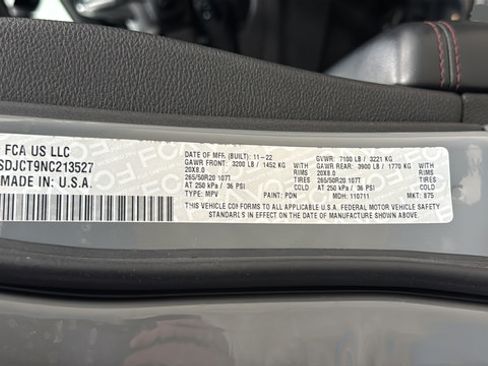Used 2022 Dodge Durango R/T w/ Blacktop Package AWD/4WD image 38