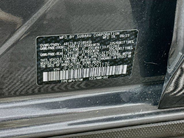 Certified 2024 Subaru Crosstrek 2.0i Premium AWD/4WD image 33