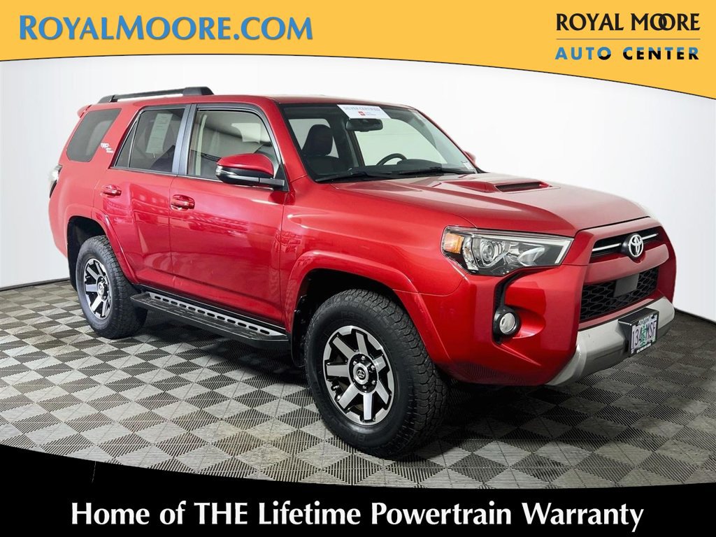 Certified 2020 Toyota 4Runner TRD Off-Road Premium w/ Moonroof Package AWD/4WD image 1