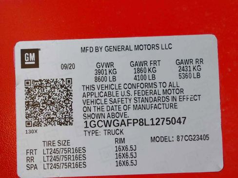 Used 2020 Chevrolet Express 2500 RWD image 64