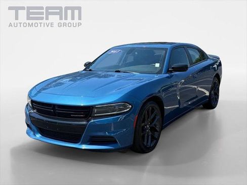 Certified 2023 Dodge Charger SXT w/ Blacktop Package RWD image 3