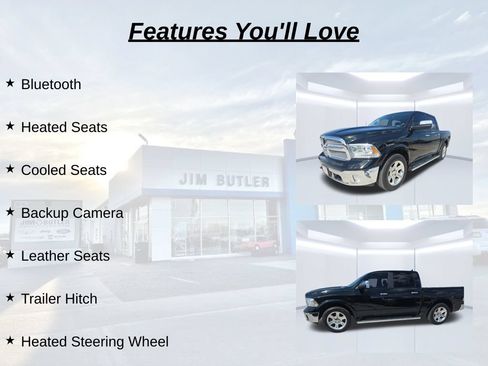 Used 2016 RAM 1500 Laramie Longhorn w/ Convenience Group RWD image 8