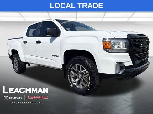 Used 2022 GMC Canyon 4x4 Crew Cab AT4 w/ Driver Alert Package image 1