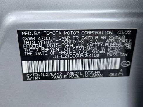 Certified 2022 Lexus IS 350 F Sport w/ Navigation Package RWD image 36